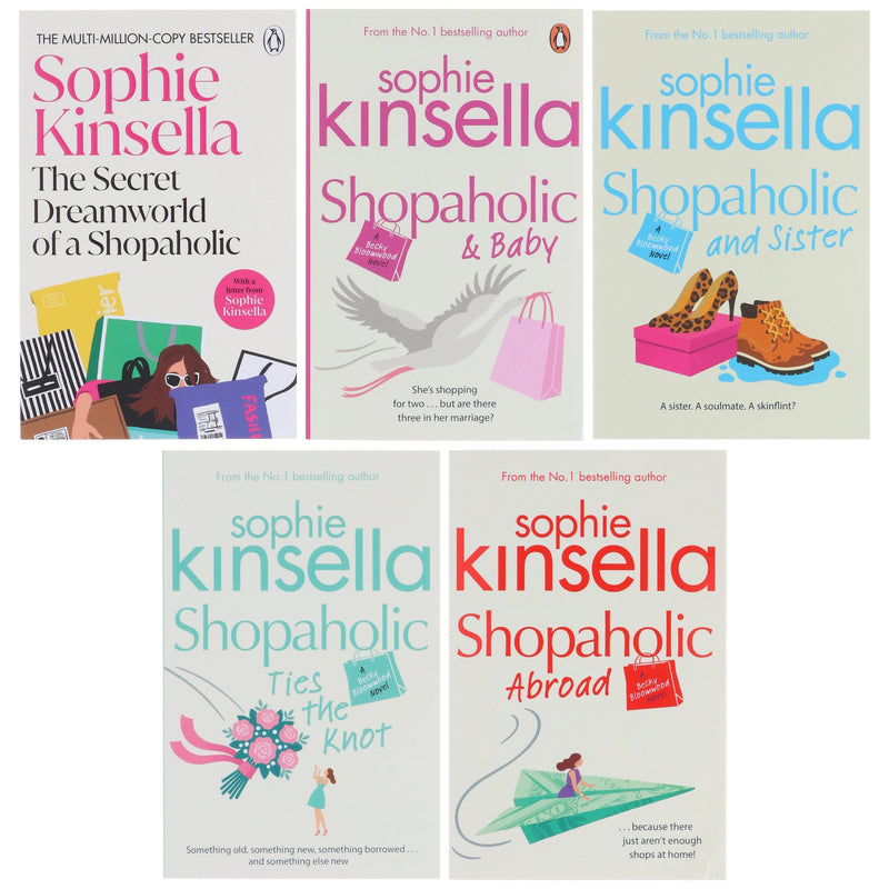 Shopaholic Series by Sophie Kinsella 5 Books Collection Set (A Becky Bloomwood Novel) - Fiction - Paperback Fiction Penguin Random House