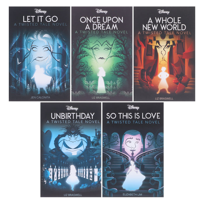 Disney Twisted Tales Series 5 Books Collection Set - Ages 9+ - Paperback 9-14 Autumn Publishing