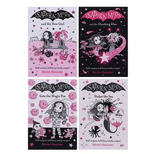 Isadora Moon by Harriet Muncaster (Vol. 14-17) 4 Books Collection Set - Ages 5-12 - Paperback 5-7 Oxford University Press
