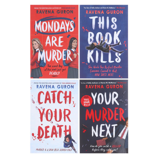 Ravena Guron Murder Mystery Collection 4 Books Set - Ages 12-17 - Paperback Fiction Usborne Publishing Ltd