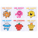 Mr. Men: Pocket Library by Roger Hargreaves 6 Mini Books Collection Box Set - Ages 1-5 - Board Book 0-5 HarperCollins Publishers