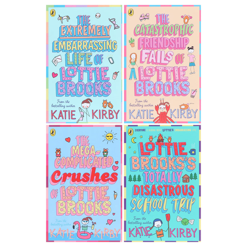 Lottie Brooks Series By Katie Kirby 4 Books Collection Set - Ages 9-12 - Paperback B2D DEALS Penguin Random House