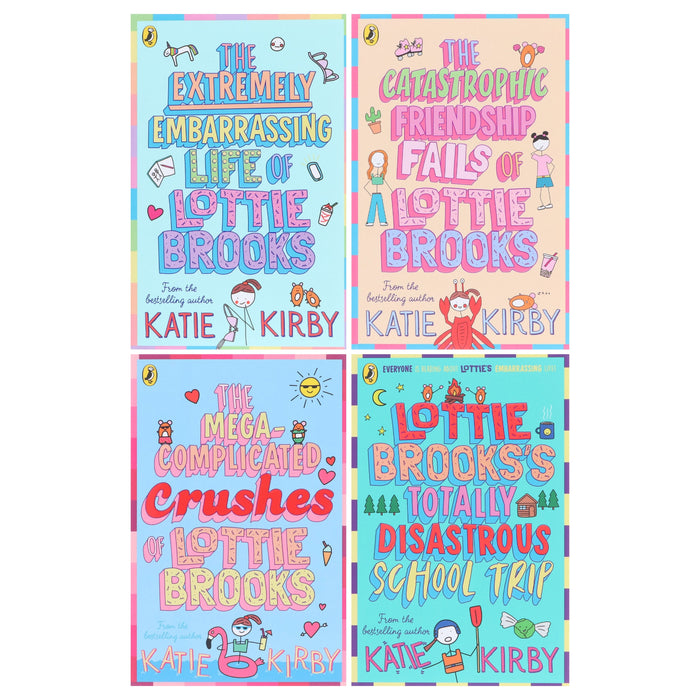 Lottie Brooks Series By Katie Kirby 4 Books Collection Set - Ages 9-12 - Paperback B2D DEALS Penguin Random House