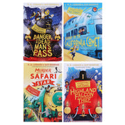 Adventures on Trains By M. G. Leonard & Sam Sedgman 4 Books Collection Set - Ages 9-11 - Paperback 9-14 Pan Macmillan