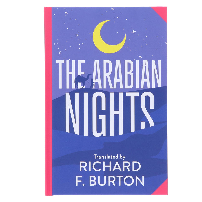 The Arabian Nights by Sir Richard F. Burton - Fiction - Sprayed Edges Hardback Fiction Wilco Books