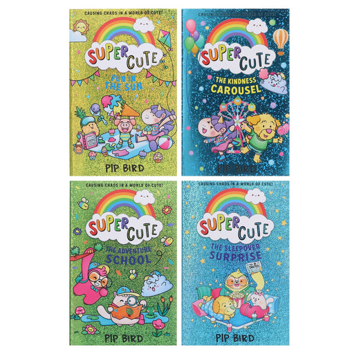 Super Cute Series by Pip Bird 4 Books Collection Set - Ages 5-8 - Paperback 5-7 HarperCollins Publishers Inc