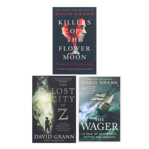 David Grann 3 Books Collection Set - Non Fiction - Paperback Non-Fiction Simon & Schuster