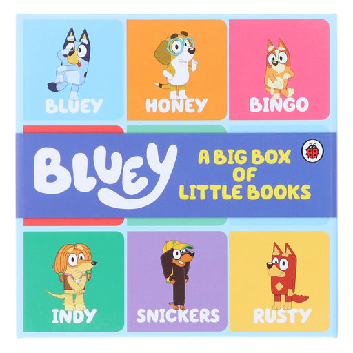 Bluey: Big Box of Little Books 9 Mini Books Box Set - Ages 3+ - Board Book 3-5 Penguin Random House