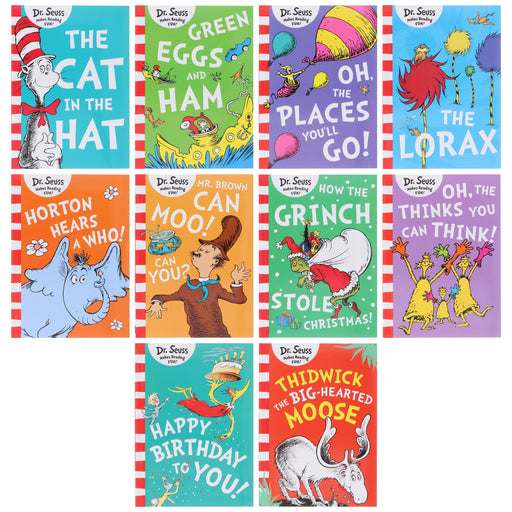 Dr. Seuss’s Splendid Stories 10 Books Collection Box Set - Ages 3+ - Paperback 0-5 HarperCollins Publishers