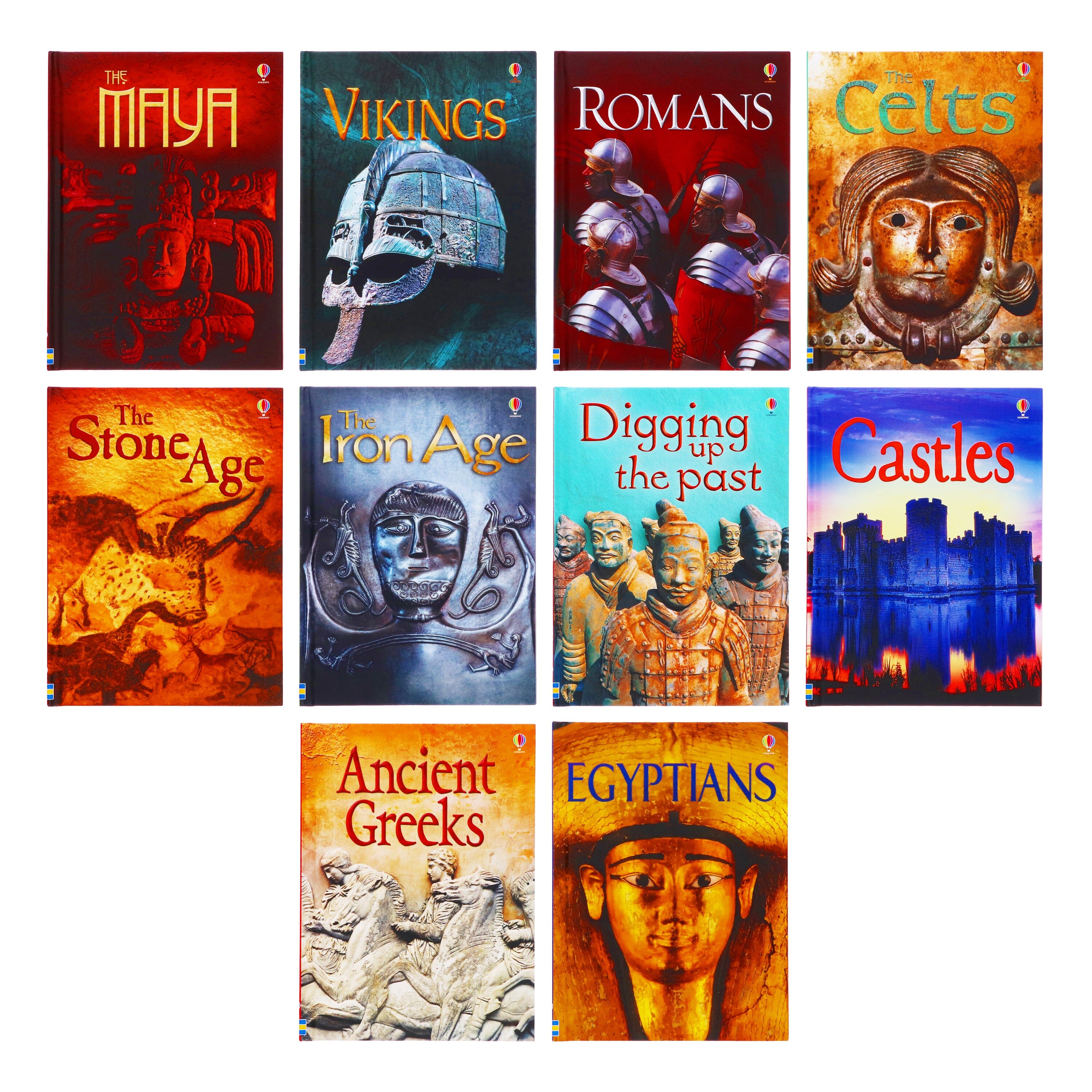 Usborne For Beginners シリーズ 10冊セット 洋書 Usborne Beginners History 10 Books Collection Box Set - Ages 4-7