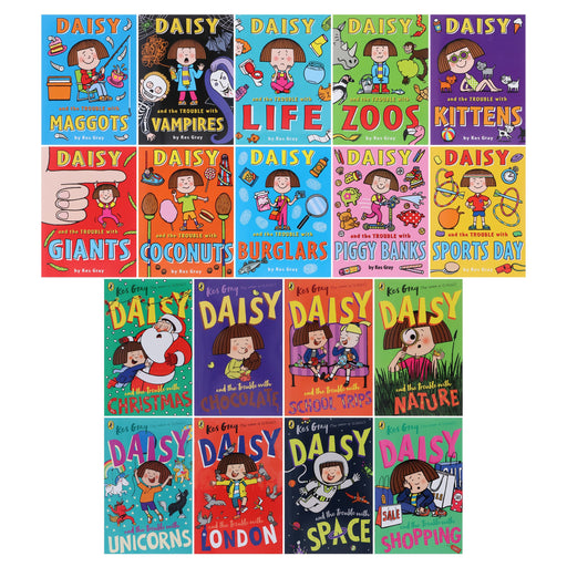 Daisy and the Trouble Collection by Kes Gray Illustrated 18 Books Set - Ages 5+ - Paperback 5-7 Penguin Random House