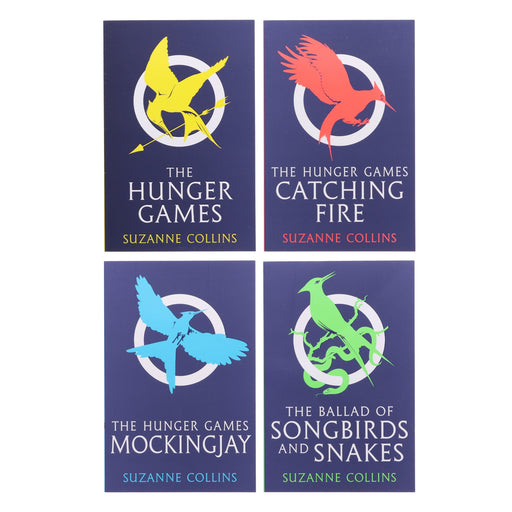 The Hunger Games Series by Suzanne Collins 4 Books Collection Box Set -Ages 12-18 - Paperback Fiction Scholastic