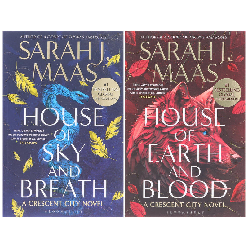 Crescent City Series by Sarah J. Maas 2 Books Collection Set - Fiction - Paperback Fiction Bloomsbury Publishing PLC