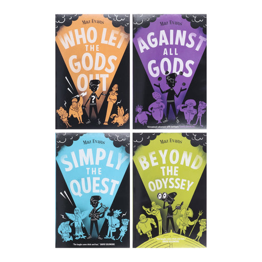 Who Let the Gods Out by Maz Evans Complete 4 Books Collection Set - Ages 9-14 - Paperback 9-14 Scholastic