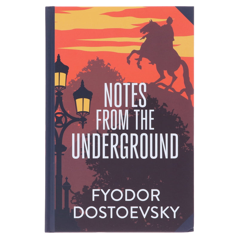 Notes from Underground by Fyodor Dostoevsky - Fiction - Sprayed Edges Hardback Fiction Wilco Books