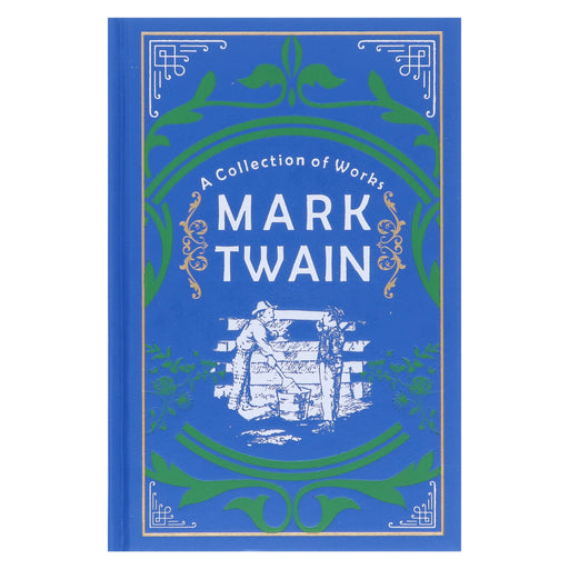 Mark Twain: A Collection of Works - Fiction - Hardback (Leather-bound) Fiction Wilco Books