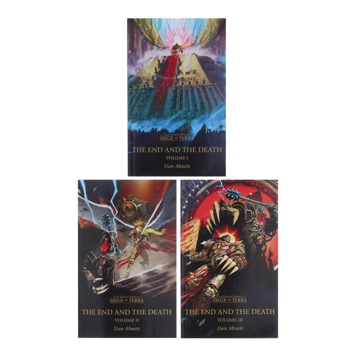 The Horus Heresy: Siege of Terra (Book 8, Vol 1-3) by Dan Abnett 3 Books Collection Set - Fiction - Paperback Fiction Games Workshop Ltd