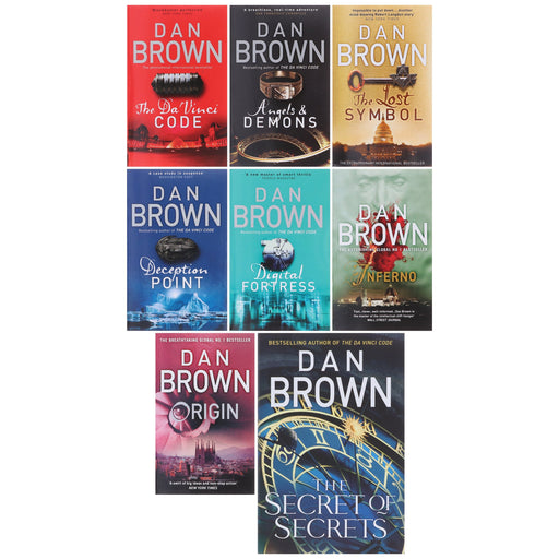 Robert Langdon Series by Dan Brown 8 Books Collection Set - Fiction - Paperback/Hardback Fiction Penguin Random House
