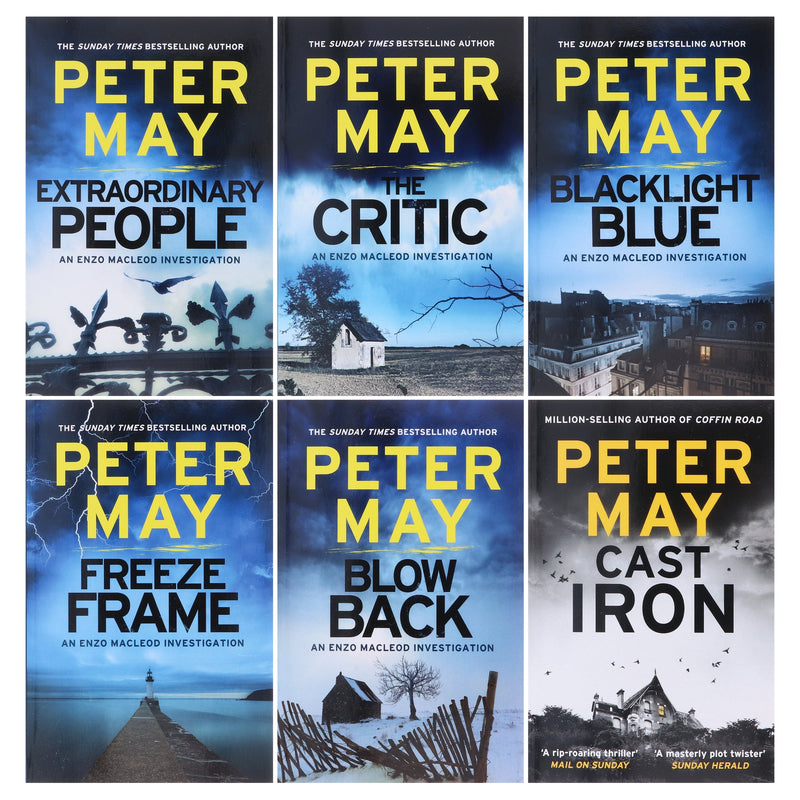 An Enzo Macleod Investigations by Peter May: The Complete Collection 6 Books Set - Fiction - Paperback Fiction Hachette