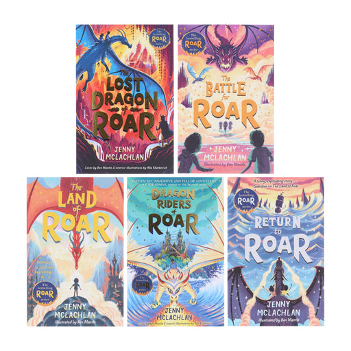 The Land of Roar Series by Jenny McLachlan 5 Books Collection Set - Ages 9-14 - Paperback 9-14 HarperCollins Publishers