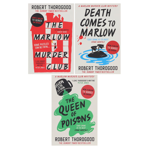 The Marlow Murder Club Mysteries By Robert Thorogood 3 Books Collection Set - Fiction - Paperback Fiction HarperCollins Publishers