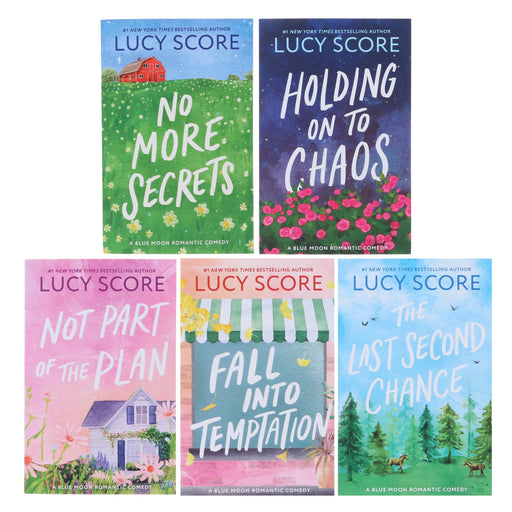 A Blue Moon Romantic Comedy Series by Lucy Score 5 Books Collection Set - Fiction - Paperback Fiction Bloom Books