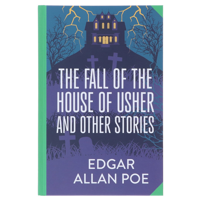 The Fall of the House of Usher & Other Stories by Edgar Allan Poe - Fiction - Sprayed Edges Hardback Fiction Wilco Books