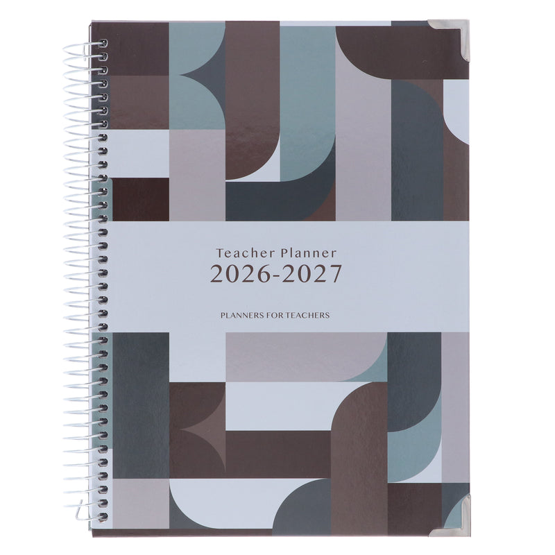 Teacher Planner 2026-2027 - Spiral Bound Hardback