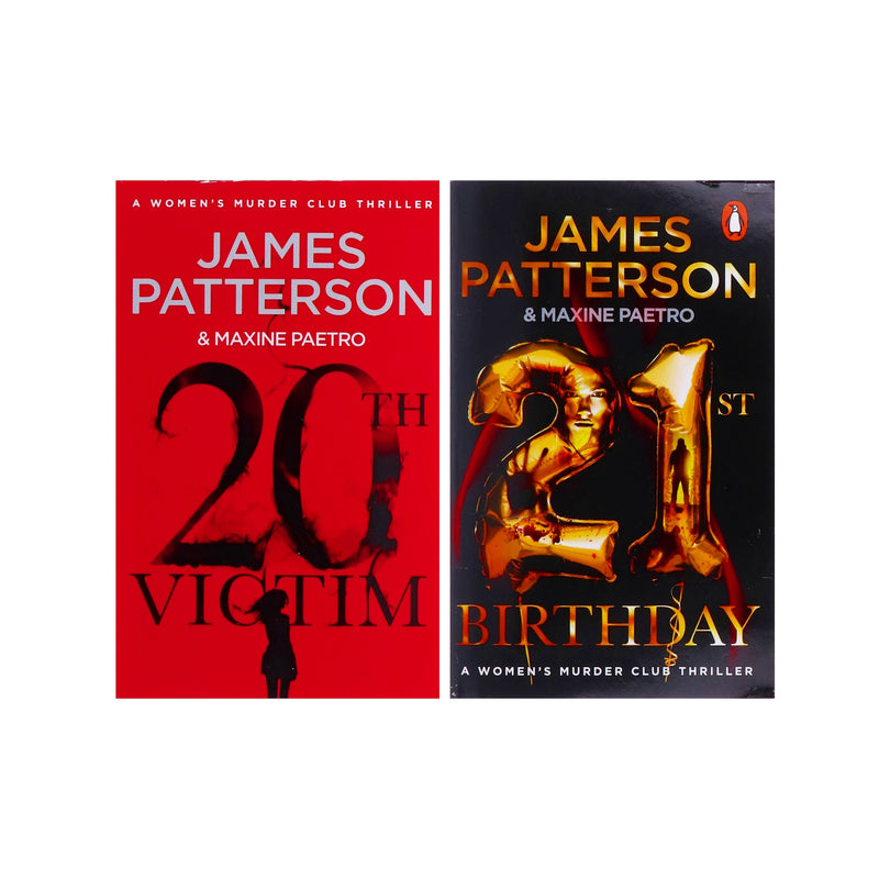 Women's Murder Club Series 20 & 21 by James Patterson: 2 Books Collection Set - Fiction - Paperback Fiction Penguin