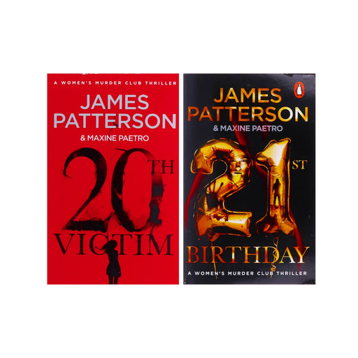 Women's Murder Club Series 20 & 21 by James Patterson: 2 Books Collection Set - Fiction - Paperback Fiction Penguin
