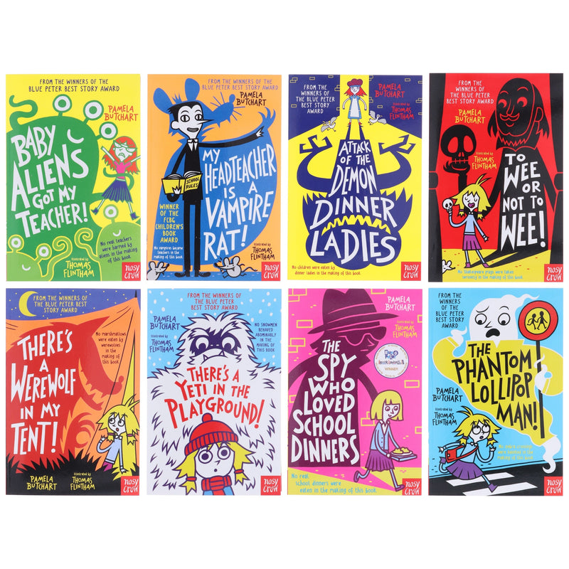 Baby Aliens Series (Izzy and Friends, Book 1-8) By Pamela Butchart illustrated 8 Books Collection Set - Ages 7-10 - Paperback 7-9 Nosy Crow Ltd