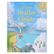 An Usborne Flap Book Series See Inside Weather & Climate by Katie Daynes - Ages 6+ - Board Book 7-9 Usborne Publishing Ltd