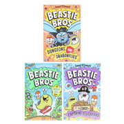 Beastie Bros Series by David O'Connell Illustrated 3 Books Collection Set - Ages 7+ - Paperback 5-7 Scholastic