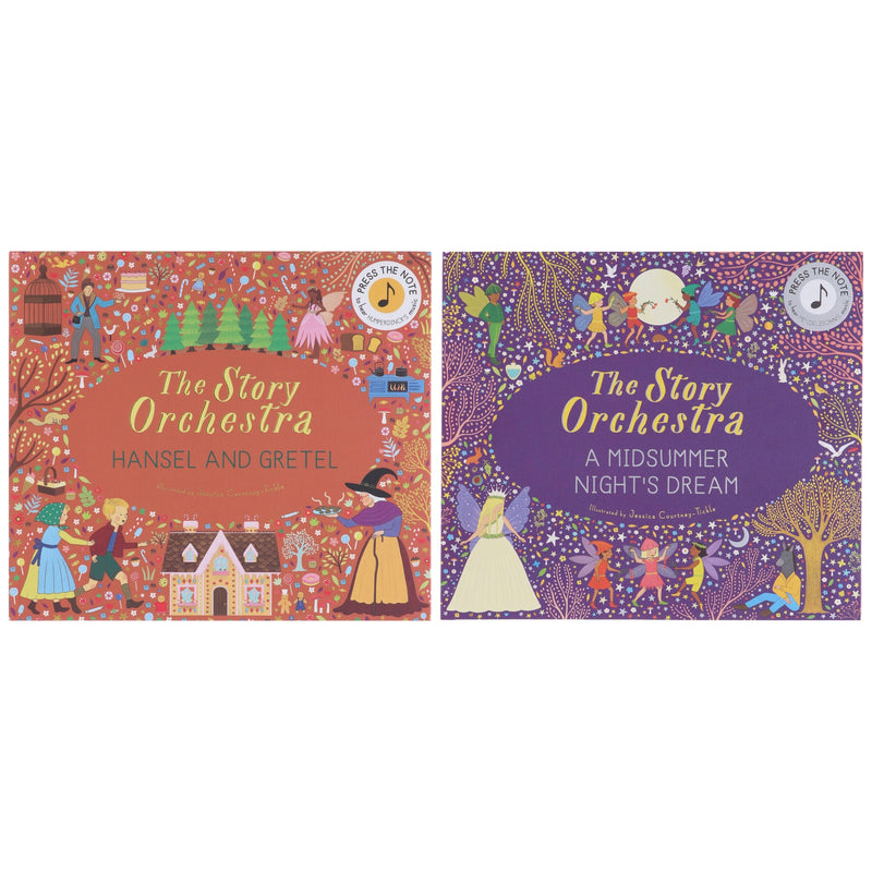 The Story Orchestra by Jessica Courtney-Tickle 2 Books Collection Set - Ages 5+ - Hardback 5-7 Frances Lincoln Publishers Ltd