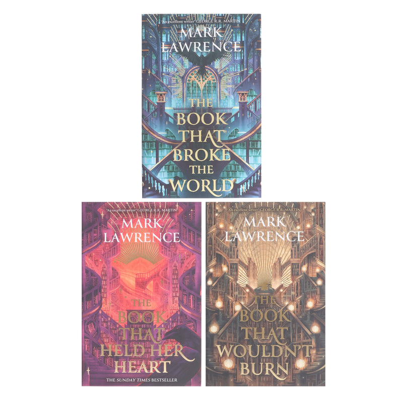 The Library Trilogy by Mark Lawrence 3 Books Collection Set - Fiction - Paperback Fiction HarperCollins Publishers