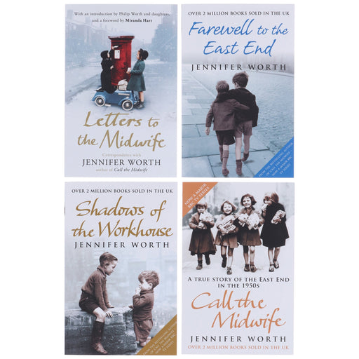 Call the Midwife Series By Jennifer Worth 4 Books Collection Set - Fiction - Paperback Fiction Hachette