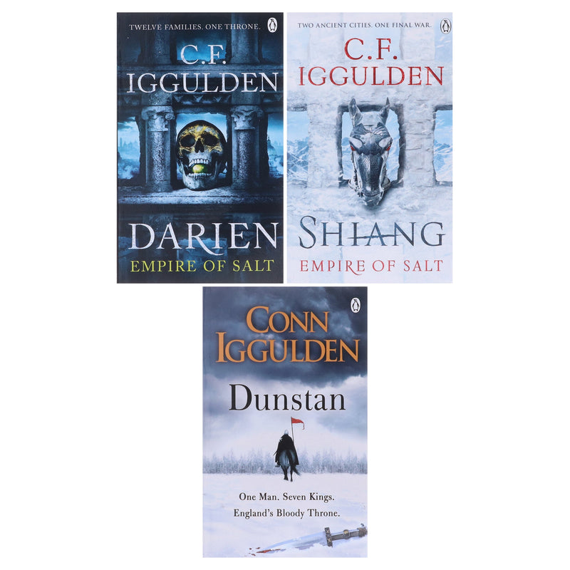 CONN & C. F. Iggulden Novels 3 Book Collection Set - Fiction - Paperback Fiction Penguin Random House