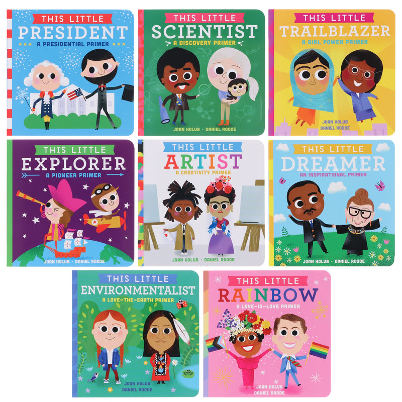 This Little Inspiration: An Empowering 8-Book Collection Box Set By Joan Holub & Daniel Roode - Ages 3-5 - Board Book 3-5 Simon & Schuster