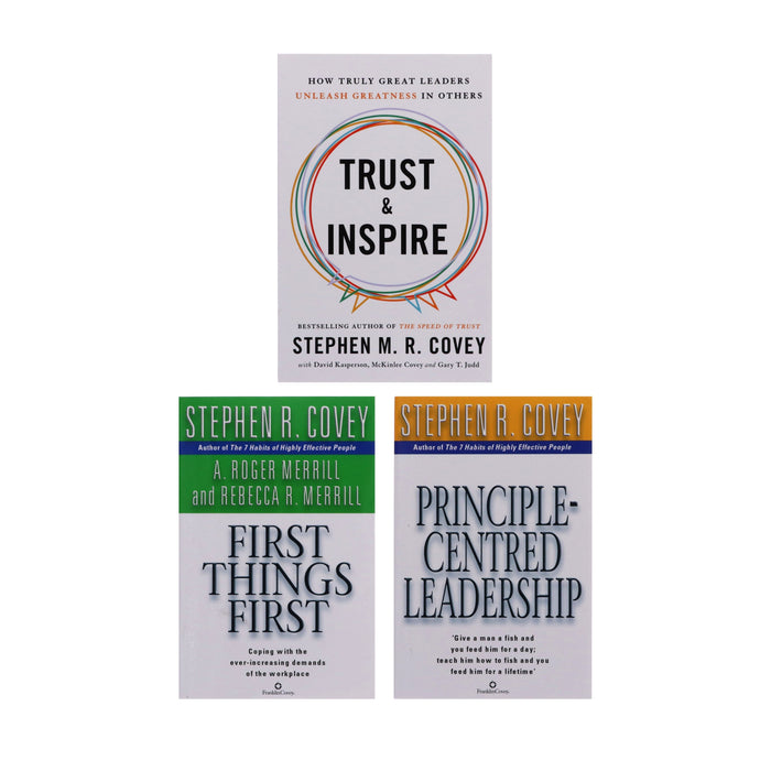 Stephen M. R. Covey 3 Books Collection Set - Non Fiction - Paperback Non-Fiction Simon & Schuster
