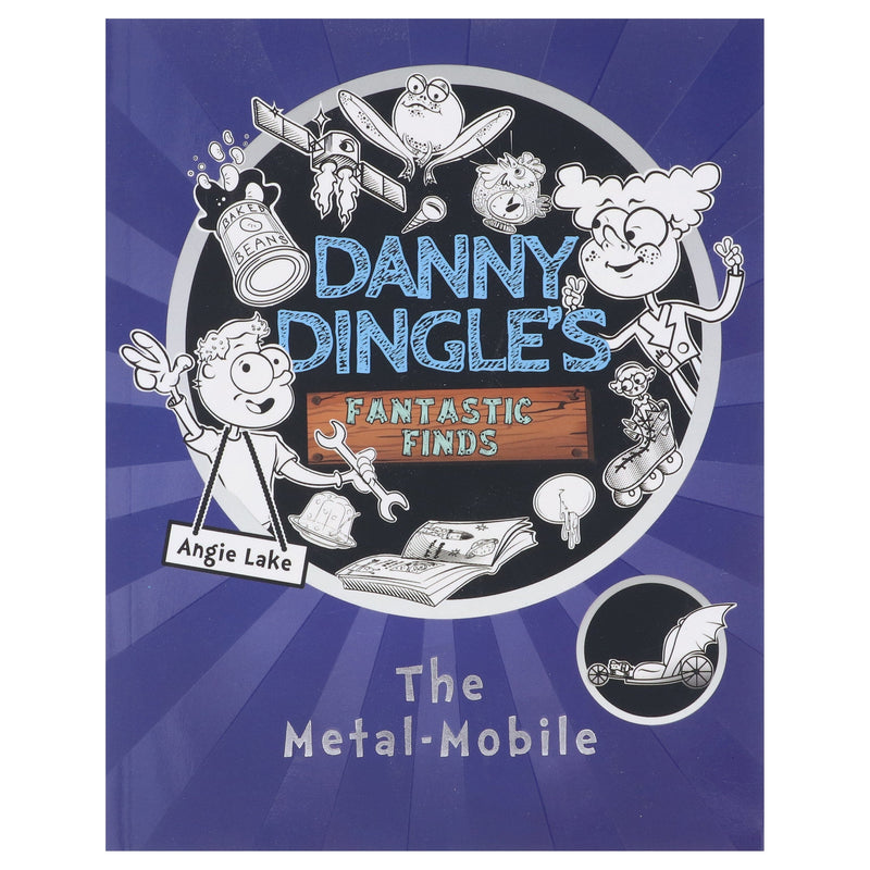 Danny Dingle's Fantastic Finds: The Metal-Mobile by Angie Lake - Ages 7-9 - Paperback B2D DEALS Sweet Cherry Publishing
