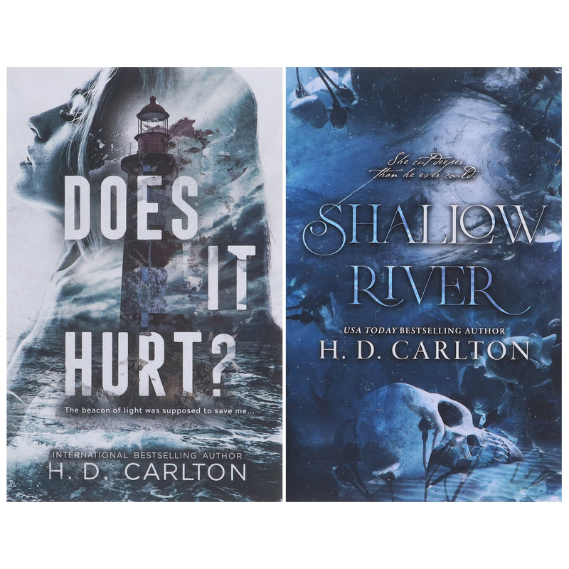 H. D. Carlton Collection (Does It Hurt? & Shallow River) 2 Books Set - Fiction - Paperback B2D DEALS Zando
