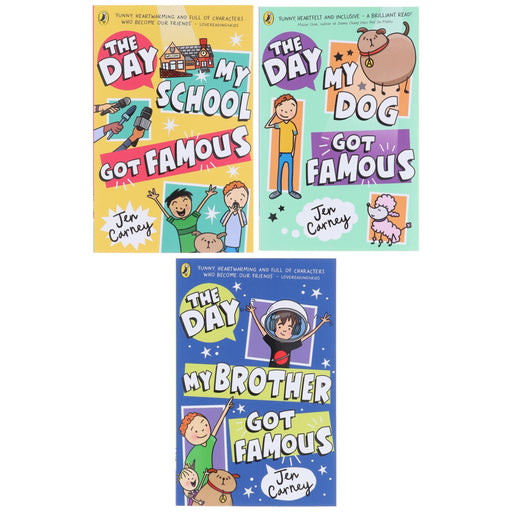 The Famous Series by Jen Carney 3 Books Collection Set - Ages 8+ - Paperback 9-14 Penguin Random House