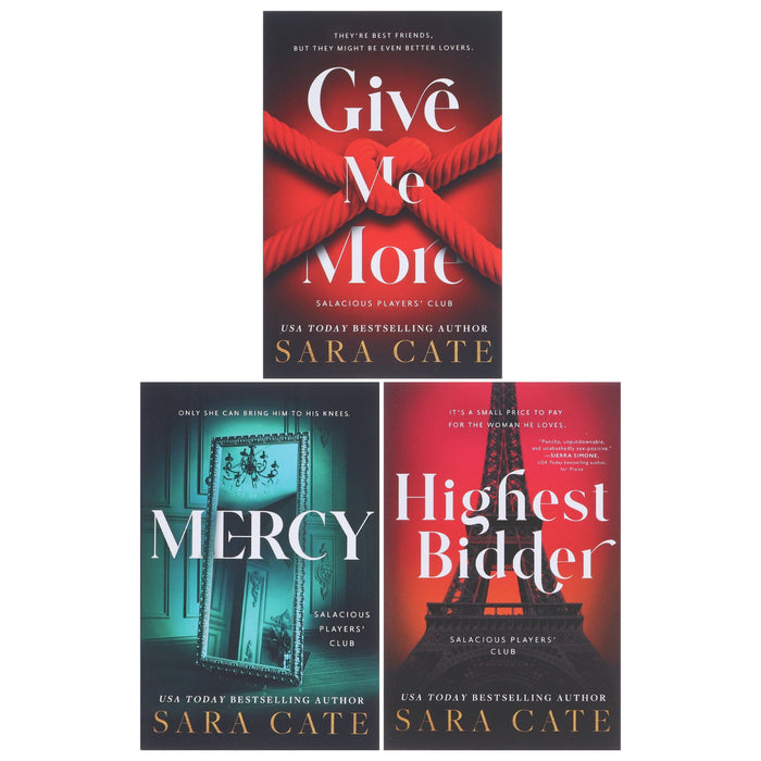 Salacious Players Club Series By Sara Cate 3 Books Collection Set - Fiction - Paperback Fiction Sourcebooks, Inc