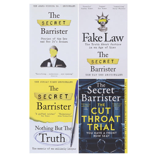 The Secret Barrister Collection 4 Books Set - Non Fiction - Paperback Non-Fiction Macmillan