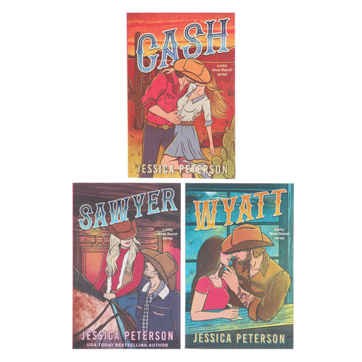 Lucky River Ranch Series by Jessica Peterson 3 Books Collection Set - Fiction - Paperback Fiction Hachette