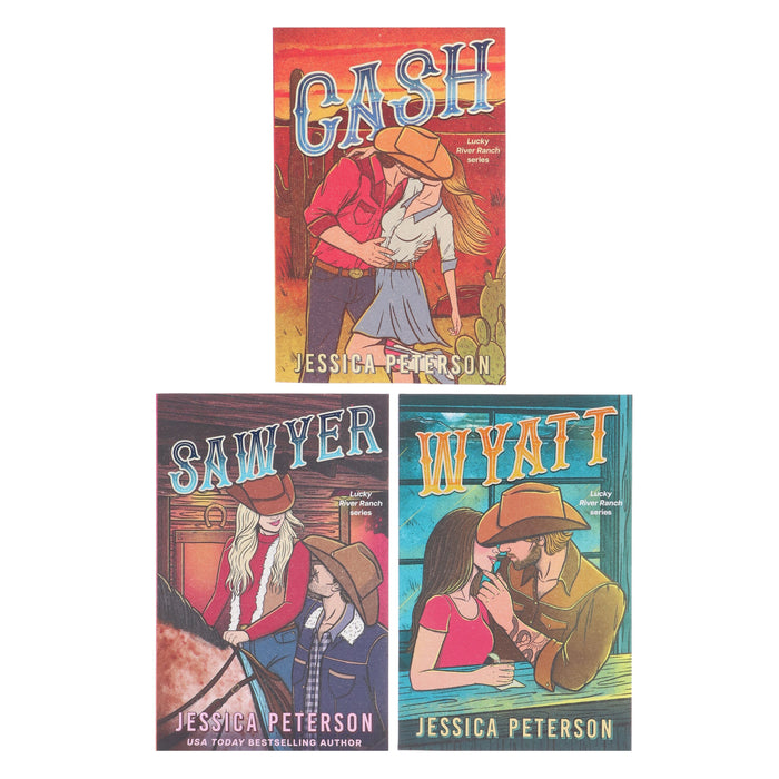 Lucky River Ranch Series by Jessica Peterson 3 Books Collection Set - Fiction - Paperback Fiction Hachette
