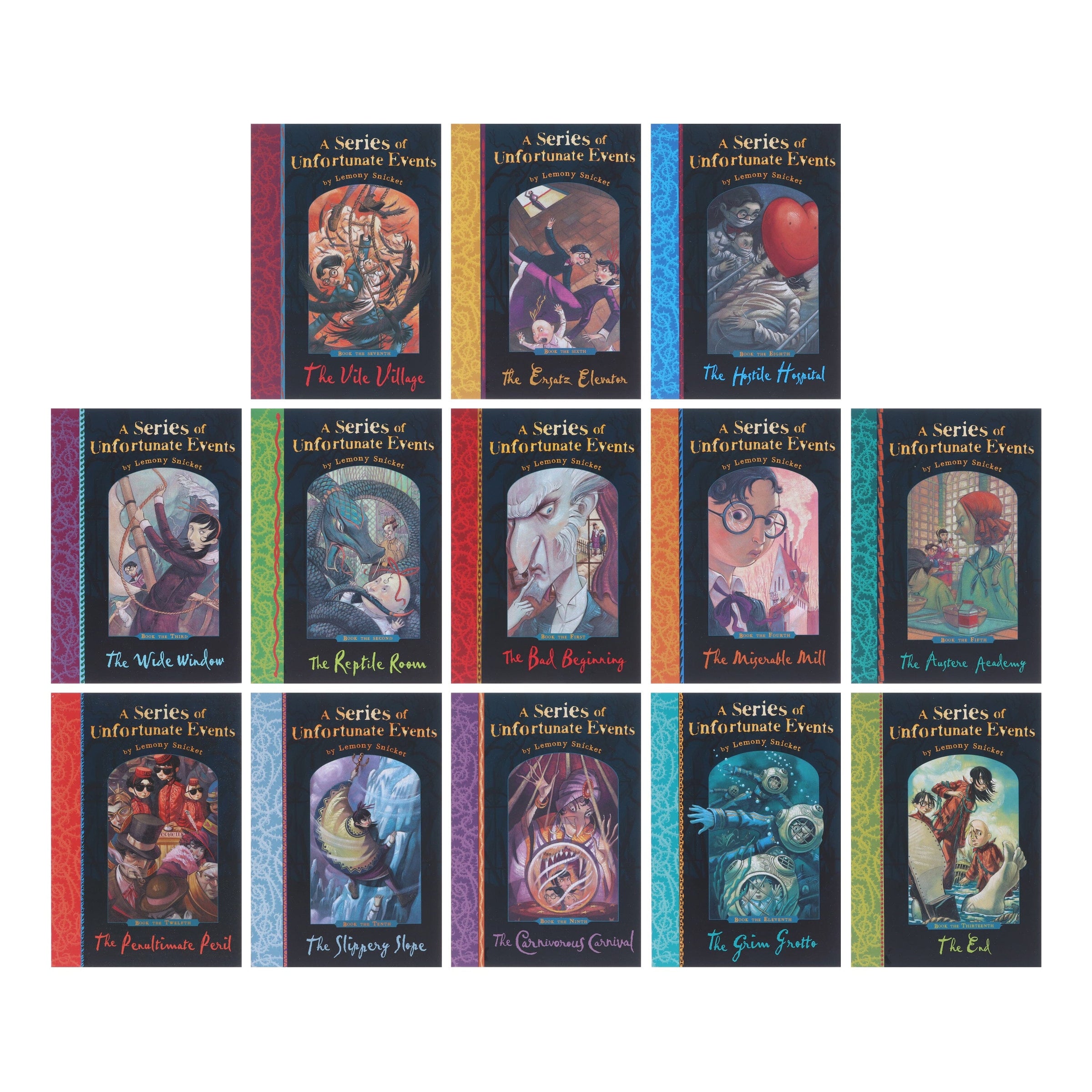 A Series of Unfortunate Events 13 Books Set — Books2Door