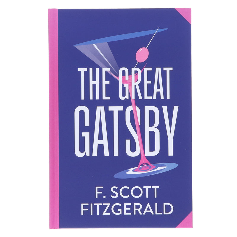 The Great Gatsby by F. Scott Fitzgerald - Fiction- Sprayed Edges Hardback Fiction Wilco Books