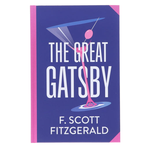 The Great Gatsby by F. Scott Fitzgerald - Fiction- Sprayed Edges Hardback Fiction Wilco Books