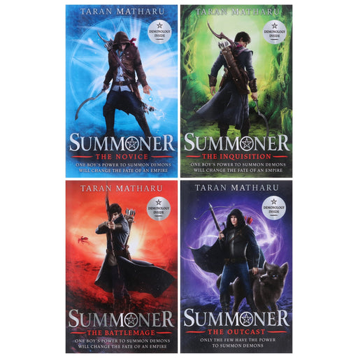 Summoner Series by Taran Matharu 4 Books Collection Set - Ages 12+ - Paperback Young Adult Hachette